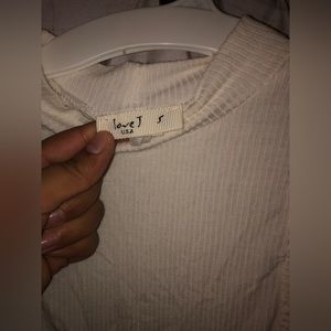 Women small white tank top